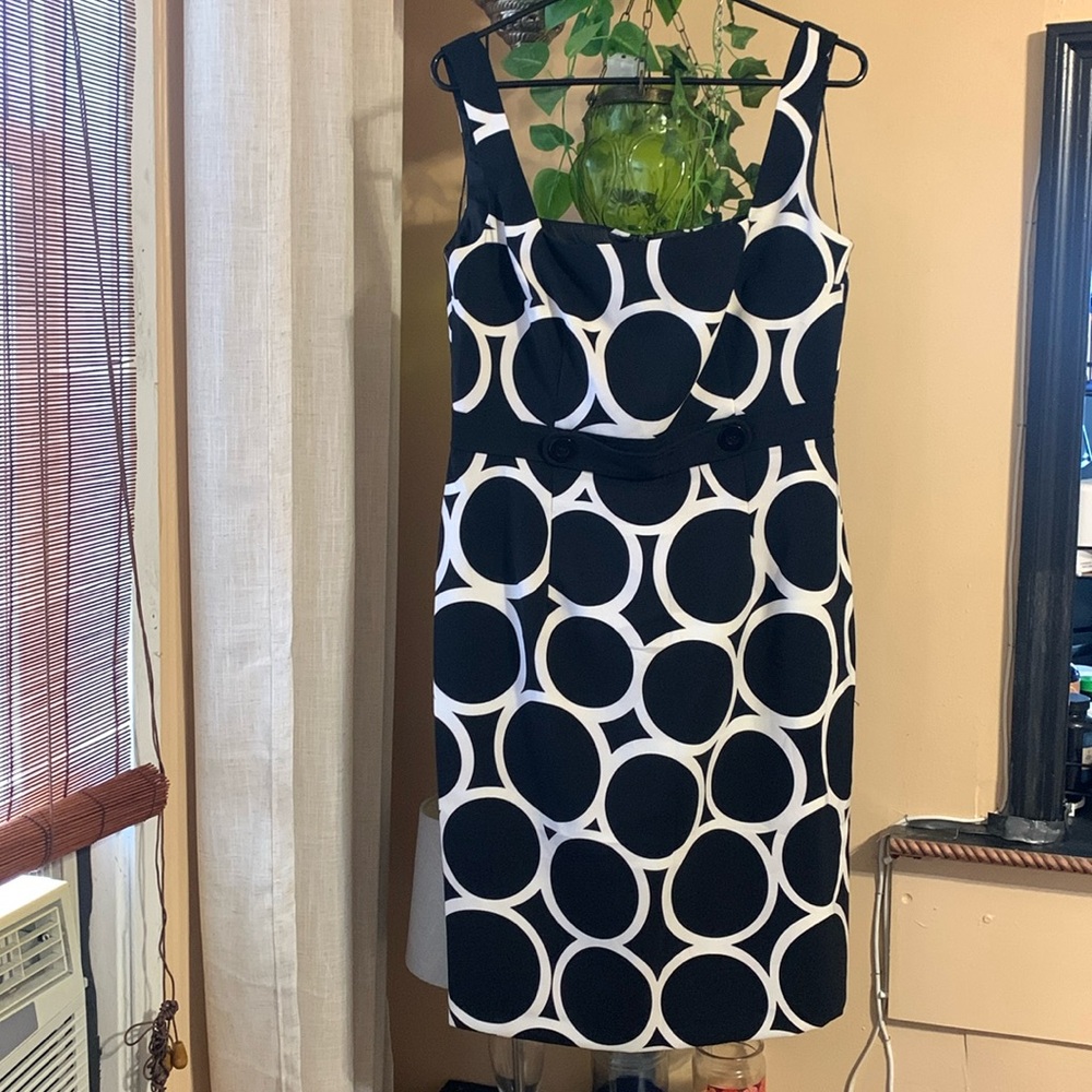 geometric print dresses size 12